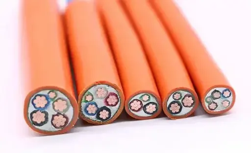 [JZD-AC-4x10] JZD Australian standard orange power cable 4x10mm²+4mm²E